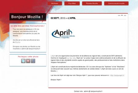 Bonjour bonjourmozilla